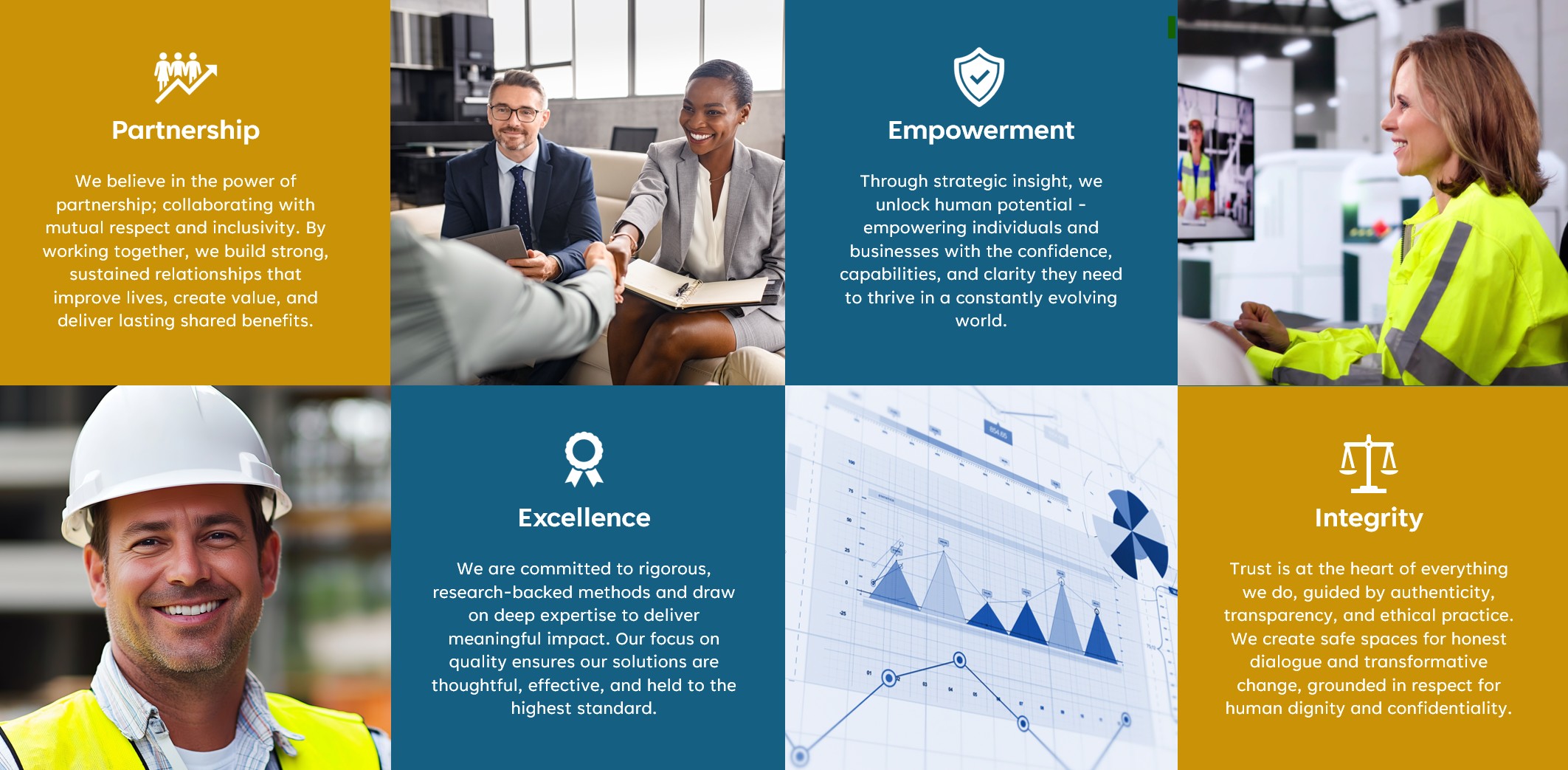 JQA's four corporate values